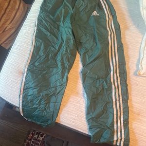 Throw back ADIDAS snap pants